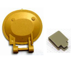 Challenger 2 cupola cover and hinge [B] - Click Image to Close